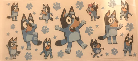 Bluey Decal Wrap 1