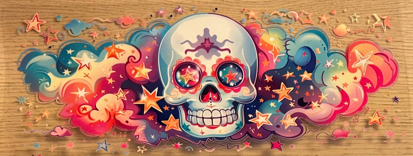 Mythical Skull Decal Wrap