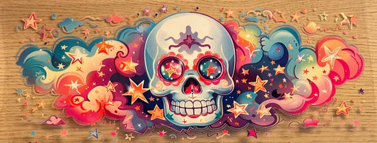 Mythical Skull Decal Wrap