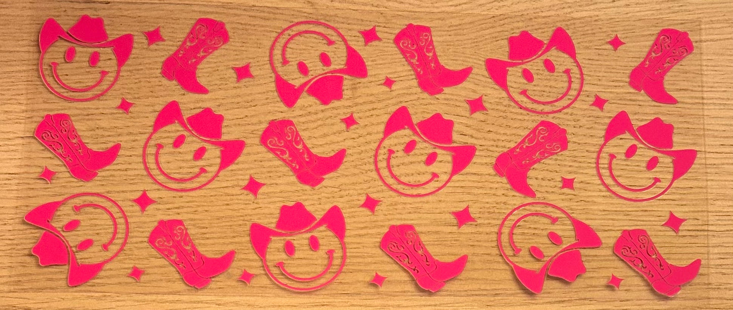 Smiles and Boots Decal Wrap