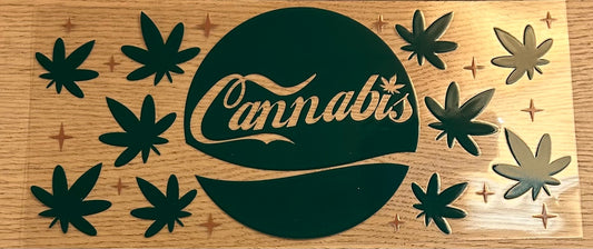 Cannabis Decal Wrap