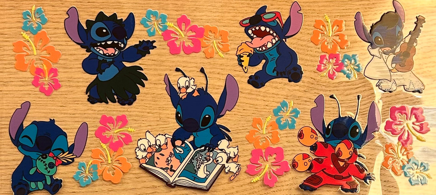 Stitch in Outfits Decal Wrap
