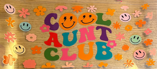 Cool Aunt Club Decal Wrap