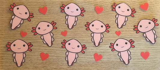 Axolotl Decal Wrap