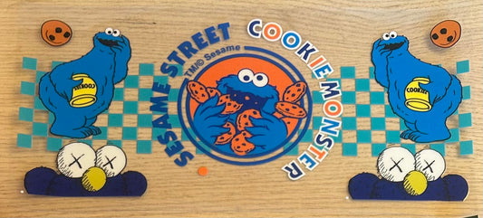 Cookie Monster Decal Wrap