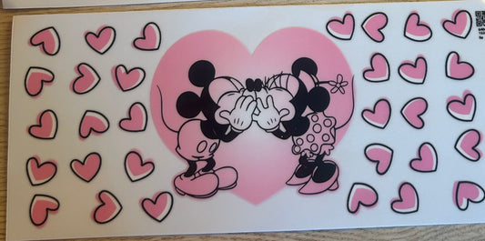 Mickey and Minnie Decal Wrap