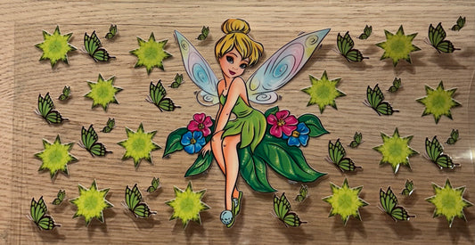 Tinkerbell decal wrap 1