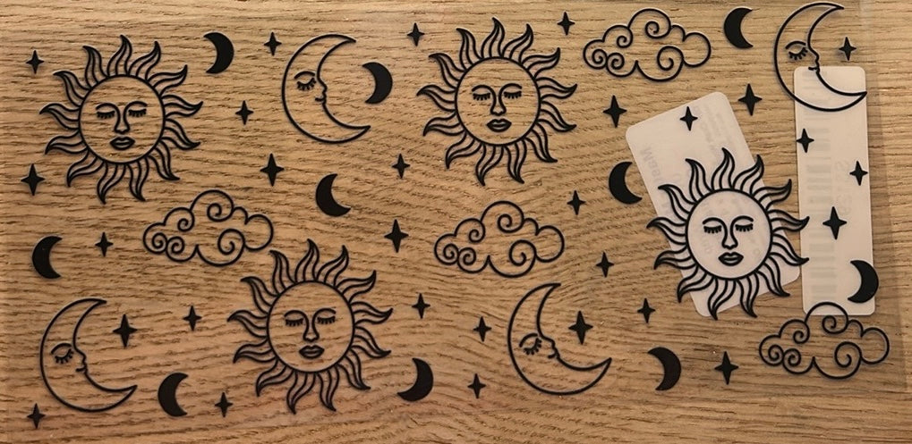 Sun and Moons Decal Wrap