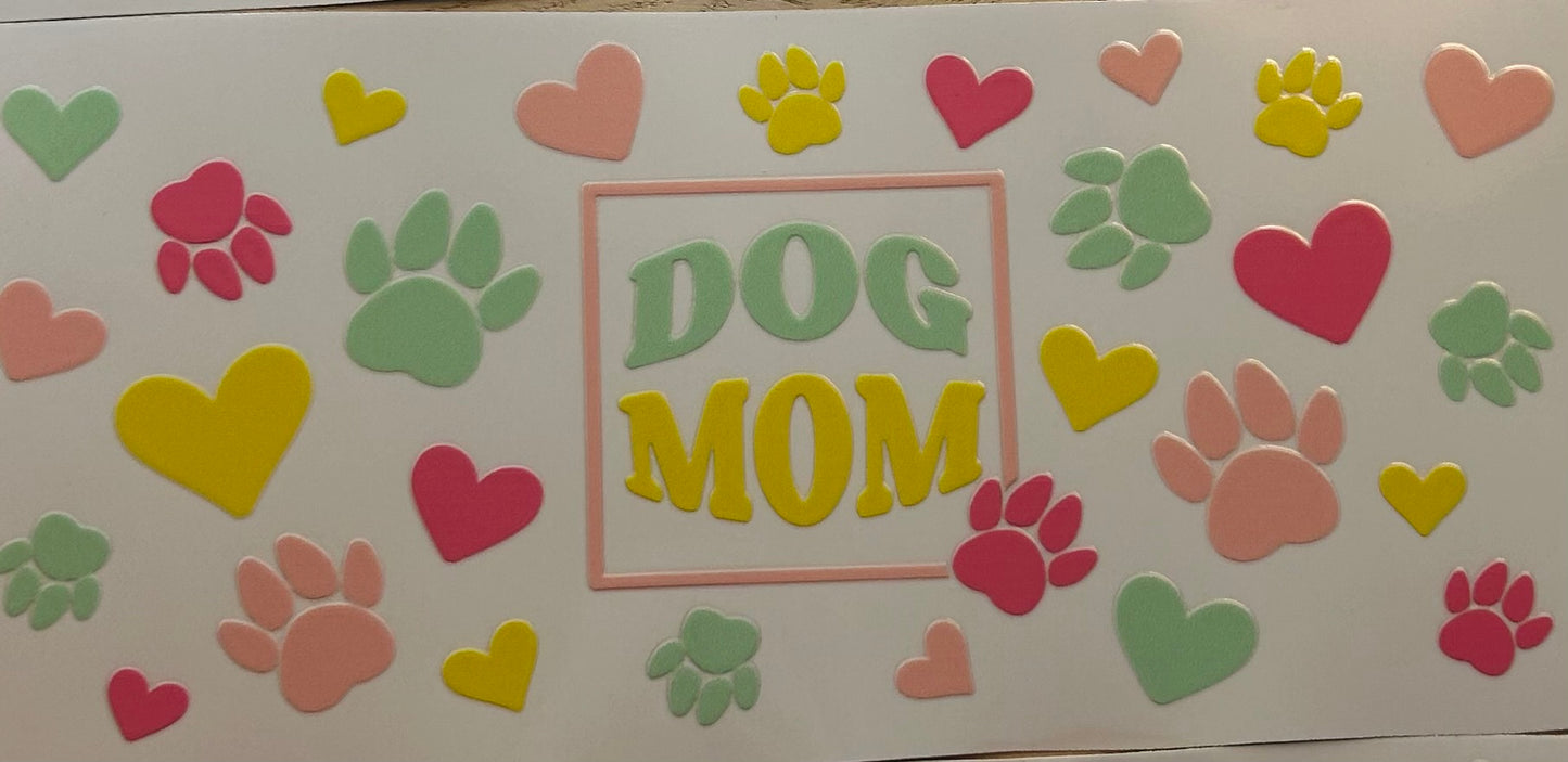 Dog Mom Decal Wrap