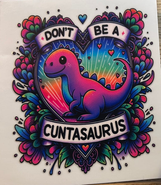 Don't be a saurus