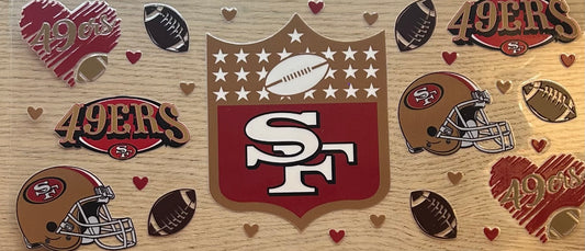 SF 49ers Decal Wrap