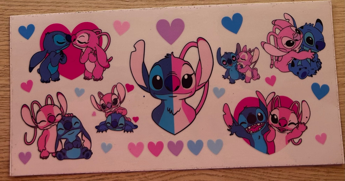 Stitch and Angel Decal Wrap