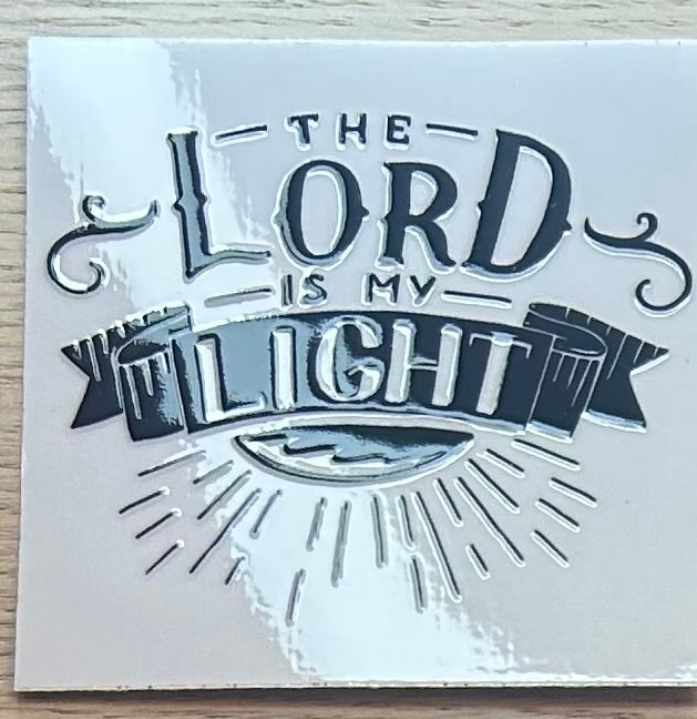 Lord is my Light Decal Wrap