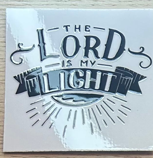 Lord is my Light Decal Wrap