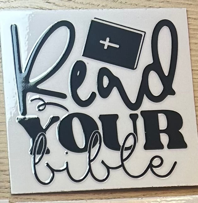 Read Your Bible Decal Wrap