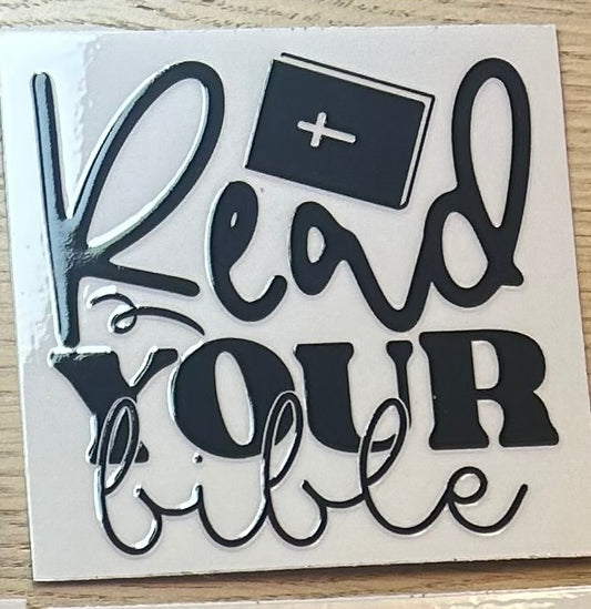 Read Your Bible Decal Wrap