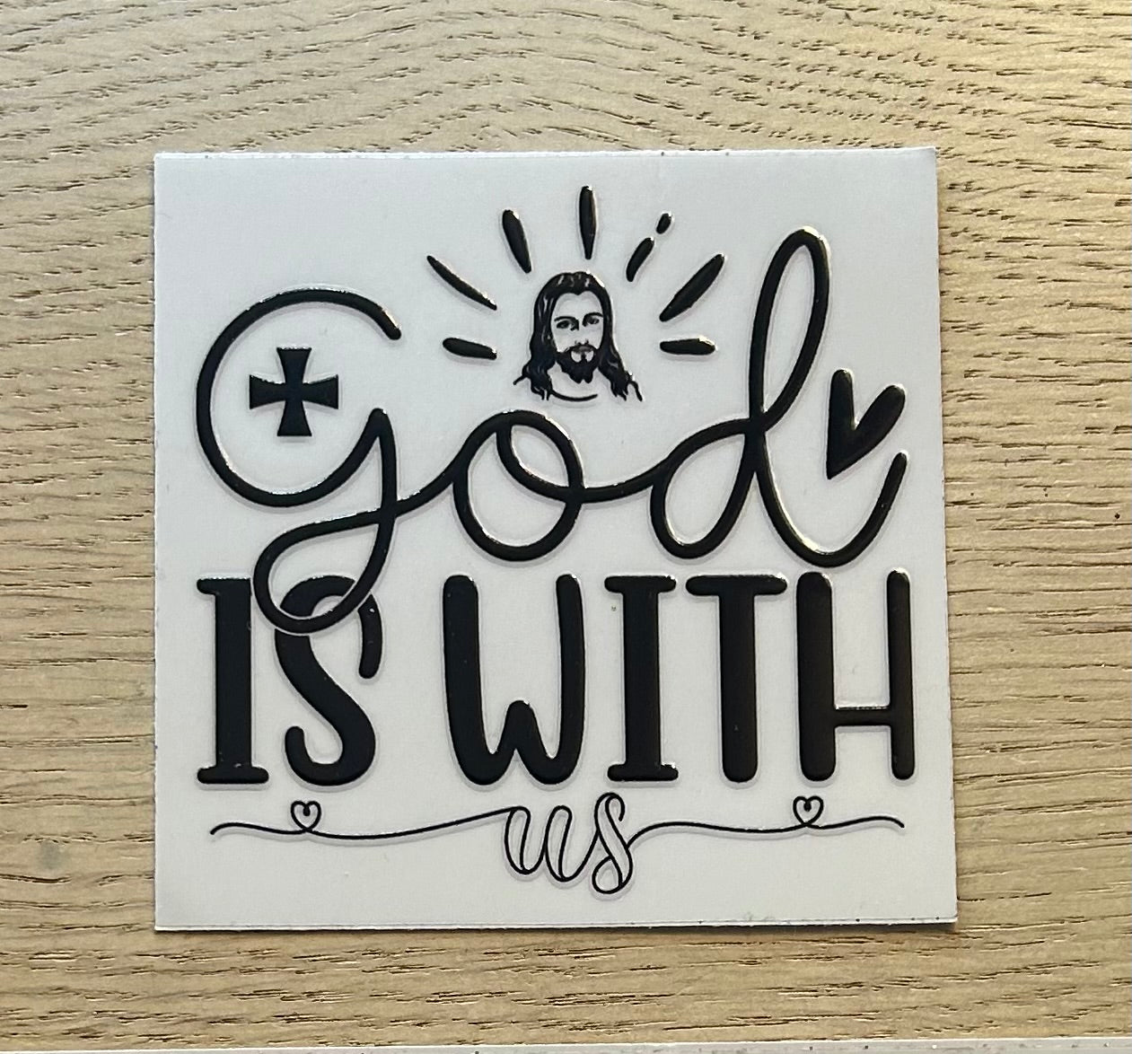 God is with us Decal Wrap