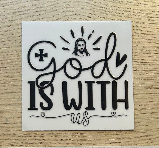 God is with us Decal Wrap