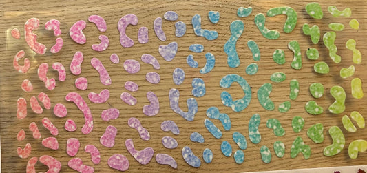 Pastel Rainbow Print Decal