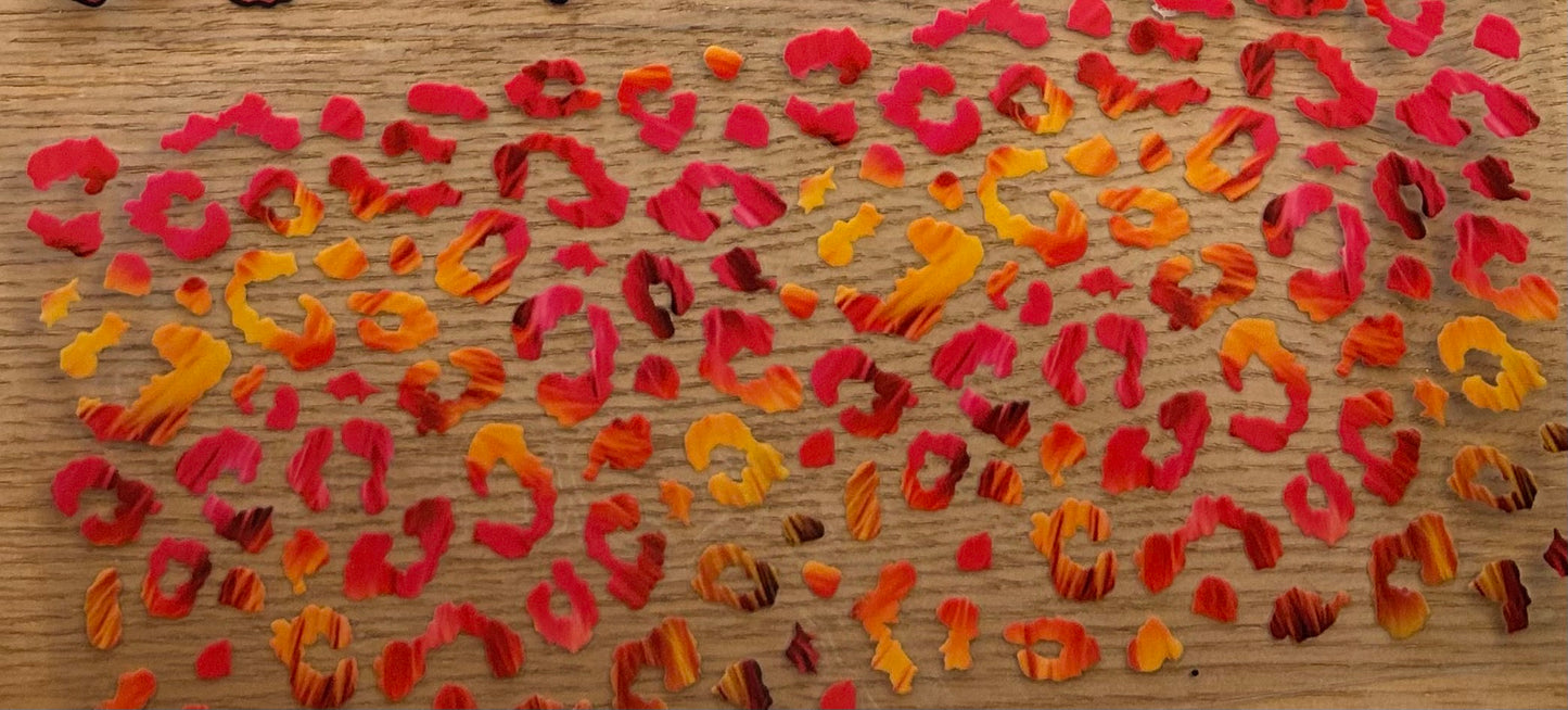 Sunset color print Decal