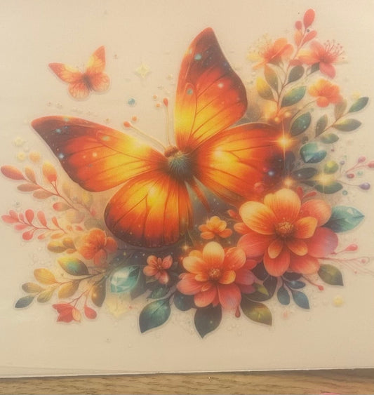 Butterfly Decal Wrap