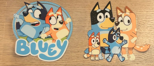 Bluey Decal Wrap