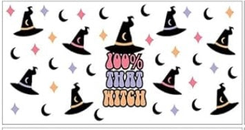 100% that Witch Decal