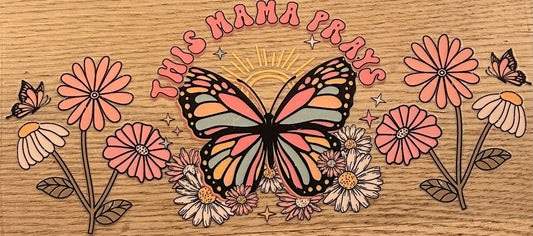 Mama Prays Decal