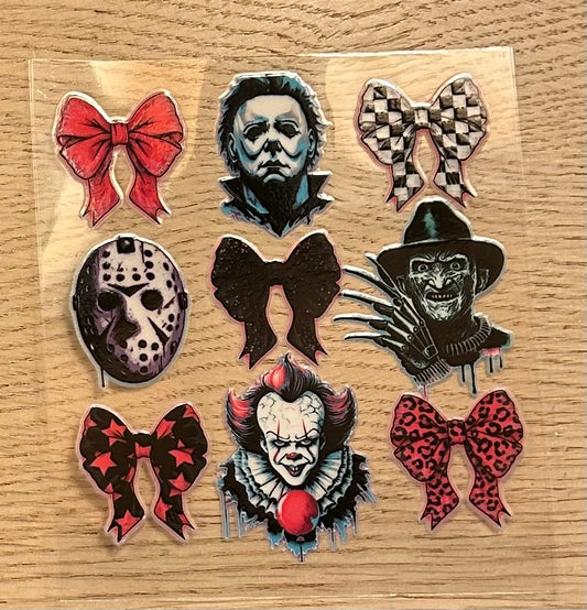 Spooky Characters Decal