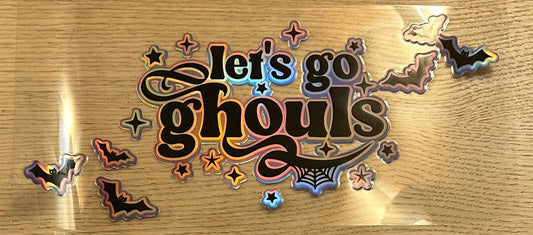 Lets go ghouls (holographic) Decal