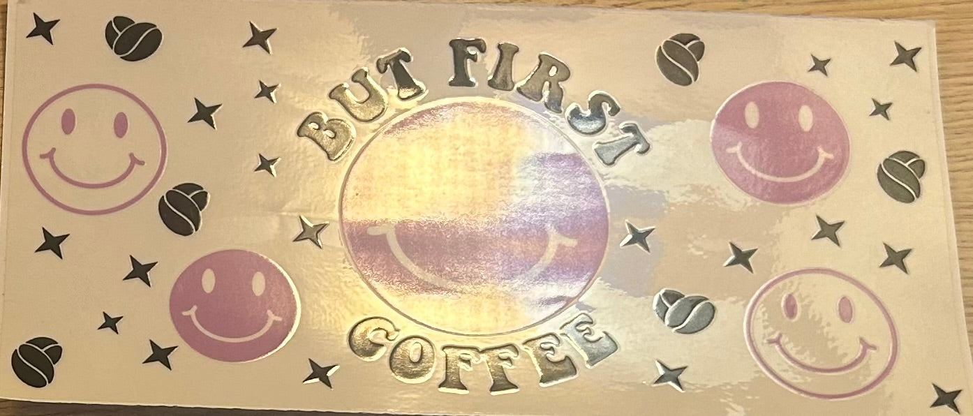 First coffee (purple)