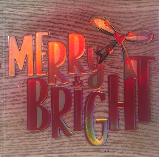 Merry and Bright (Holographic)
