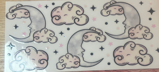 Moons and clouds