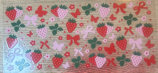 Strawberries and Bows