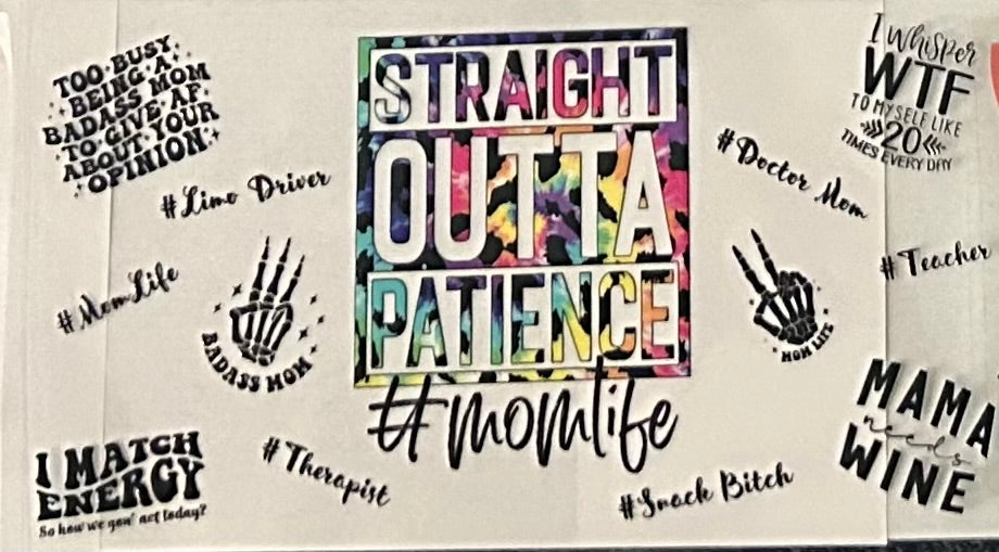 Straight Outta Patience