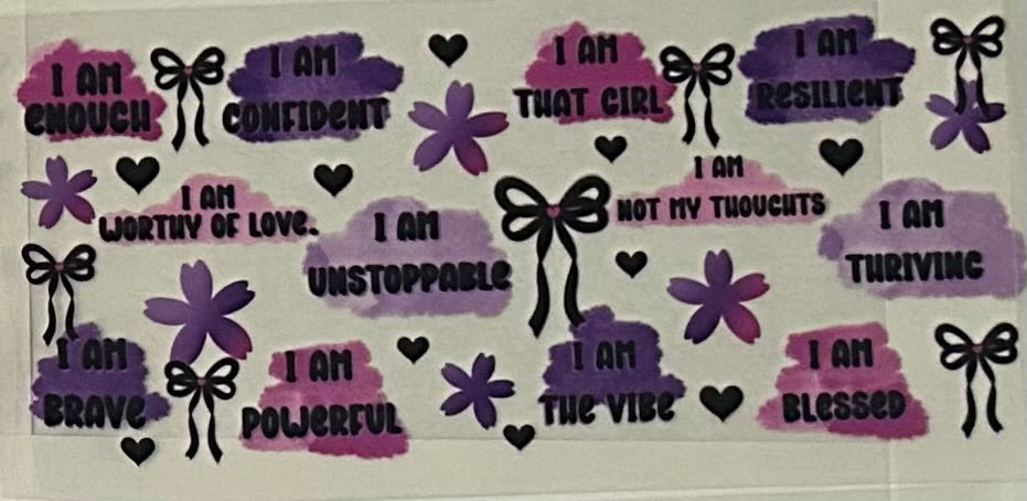 Positive Affirmations (purple)