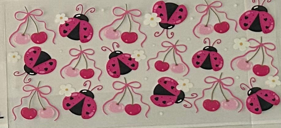 Lady bugs with hearts