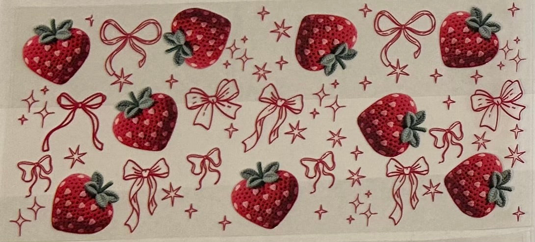 Strawberries and Bows